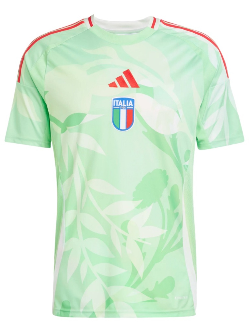adidas Italy 2025 away Italian Light Green Soccer futbol Jersey